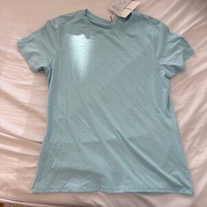 Nordstrom TENCEL top - sky blue - size medium NWT